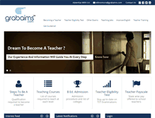 Tablet Screenshot of grabaims.com